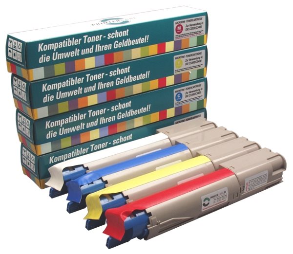 PrinterCare Tonerkit - C3520/3540-CMYBK