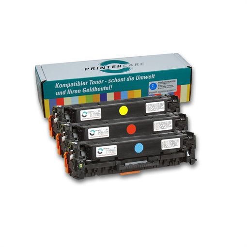 PrinterCare Tonerpaket für PC-CLJCP2025-CMY
