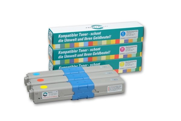 PrinterCare XL Tonerpaket CMY - PC-C310-CMY-HC