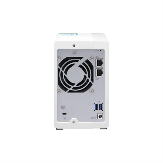 QNAP TS-231K NAS-Server 2 Schächte 16TB SATA 6GB/s HDD 8TB x 2 RAM 1GB