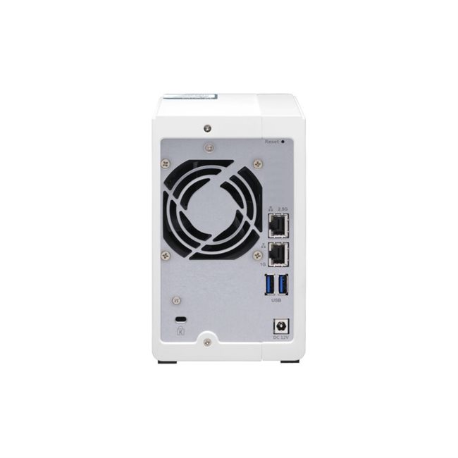 QNAP TS-231P3 NAS-Server 2 Schächte 8TB SATA 6GB/s HDD RAM 2GB