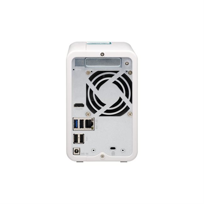 QNAP TS-251D NAS-Server 2 Schächte SATA 6GB/s RAID 0, 1, JBOD RAM 4 GB
