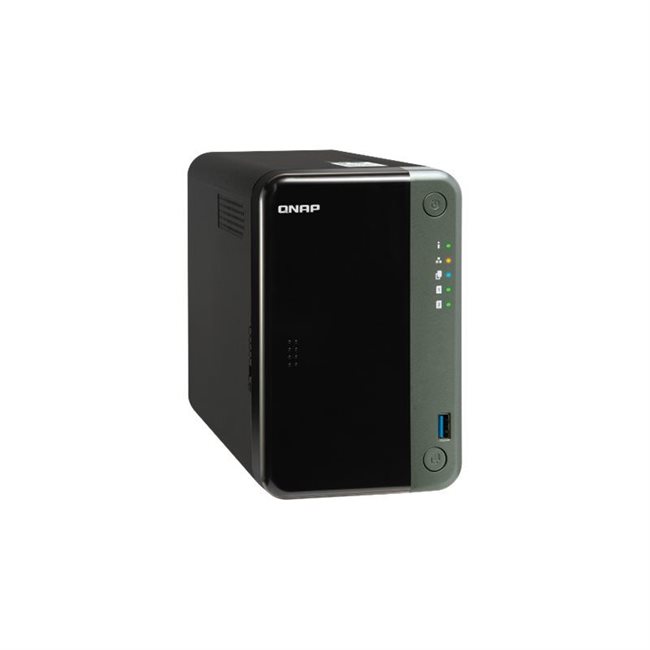QNAP TS-253D NAS-Server 2 Schächte 4TB SATA 6GB/s HDD 2TB x 2 RAM 4GB