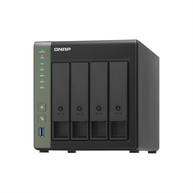 QNAP TS-431KX NAS-Server 4 Schächte 32TB SATA 6GB/s HDD 8TB x 4 RAM 2GB
