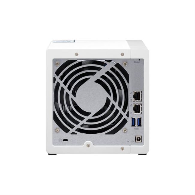QNAP TS-431P3-4G NAS-Server 4 Schächte 12TB SATA 6GB/s HDD 3TB x 4 RAM 4GB