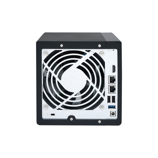 QNAP TS-451+ NAS-Server 4 Schächte 16TB SATA 6GB/s HDD 4TB x 4 RAM 2GB