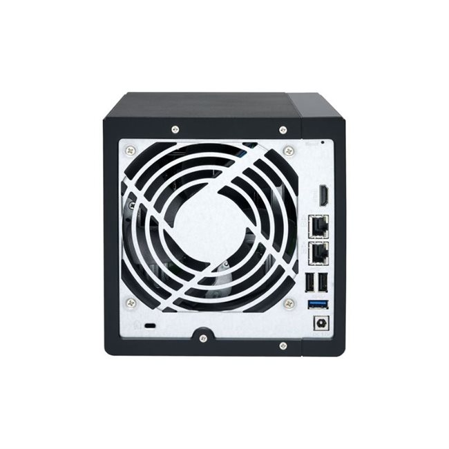 QNAP TS-451+ NAS-Server 4 Schächte 56TB SATA 6GB/s HDD 14TB x 4 RAM 8GB
