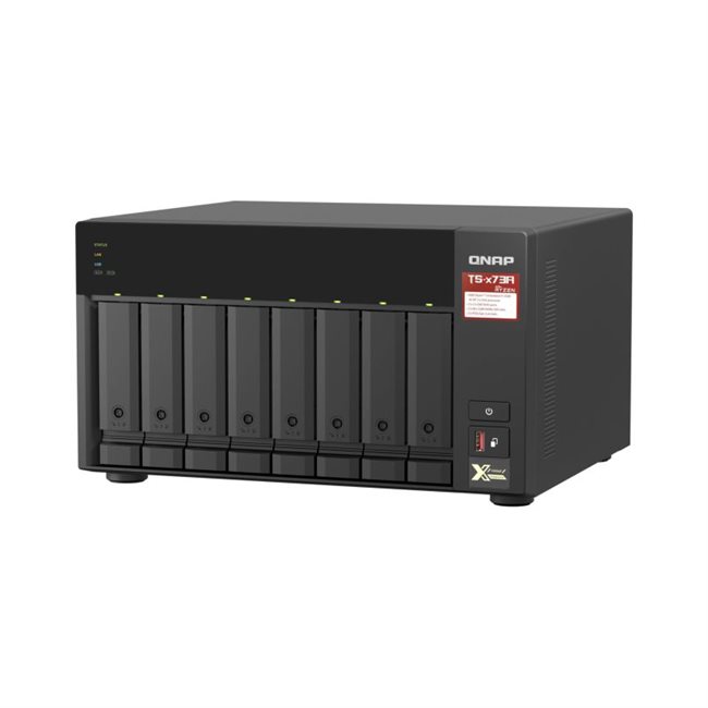 QNAP TS-873A-8G 8 Schächte NAS RAM 8GB + 64TB 8x8TB ST8000VN004