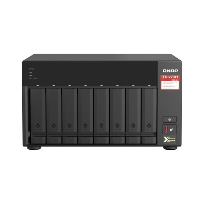 QNAP TS-873A NAS-Server 8 Schächte SATA 6GB/s RAM 8 GB Gigabit Ethernet