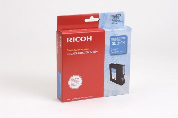 Ricoh Gel-Kartusche cyan für GX5050N, 405537 Ricoh Gel-Kartusche cyan für GX5050N, 405537