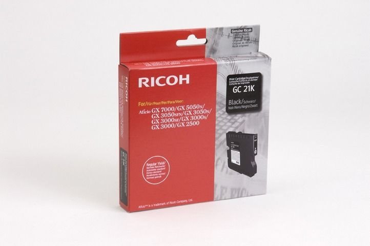 Ricoh Gel-Kartusche schwarz für GX2500, 405532 Ricoh Gel-Kartusche schwarz für GX2500, 405532