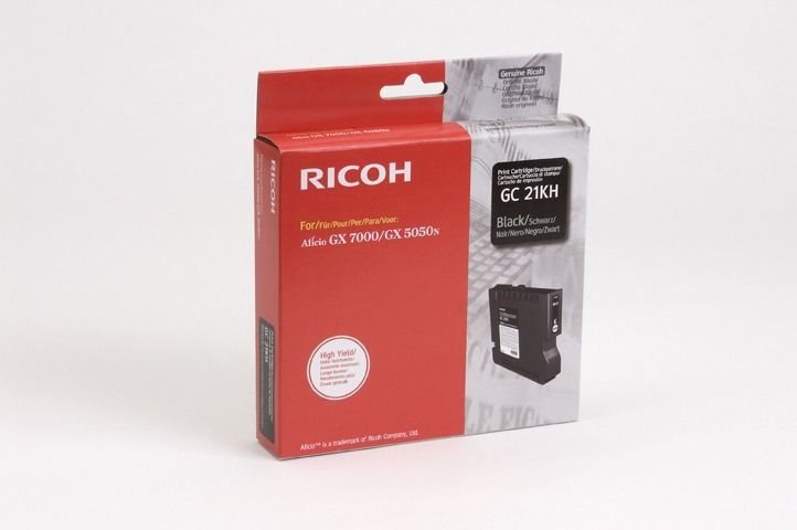 Ricoh Gel-Kartusche schwarz für GX5050N, 405536 Ricoh Gel-Kartusche schwarz für GX5050N, 405536