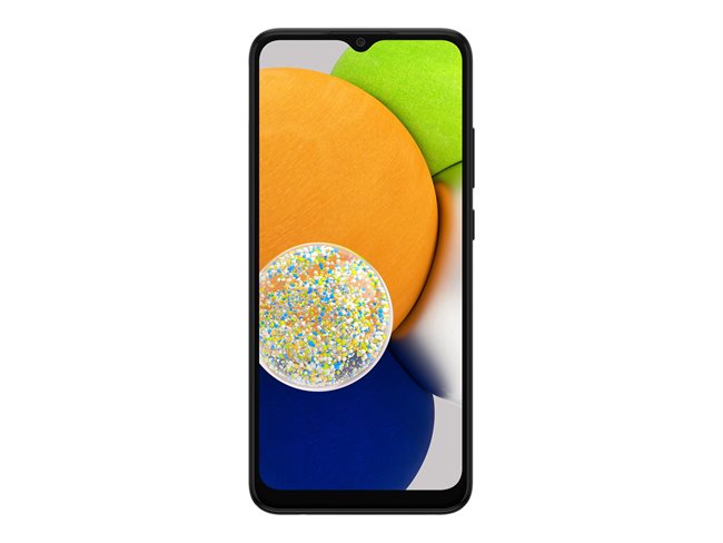 Samsung Galaxy A03 4GB 64GB black 16,55cm 6,5Zoll 4G Dual-SIM microSD slot