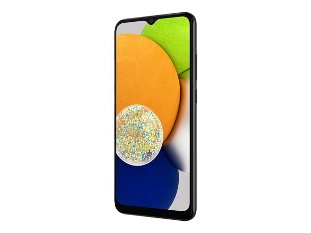 Samsung Galaxy A03 4GB 64GB black 16,55cm 6,5Zoll 4G Dual-SIM microSD slot