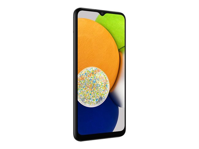 Samsung Galaxy A03 4GB 64GB black 16,55cm 6,5Zoll 4G Dual-SIM microSD slot