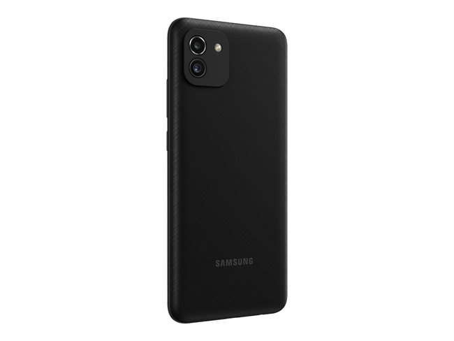 Samsung Galaxy A03 4GB 64GB black 16,55cm 6,5Zoll 4G Dual-SIM microSD slot