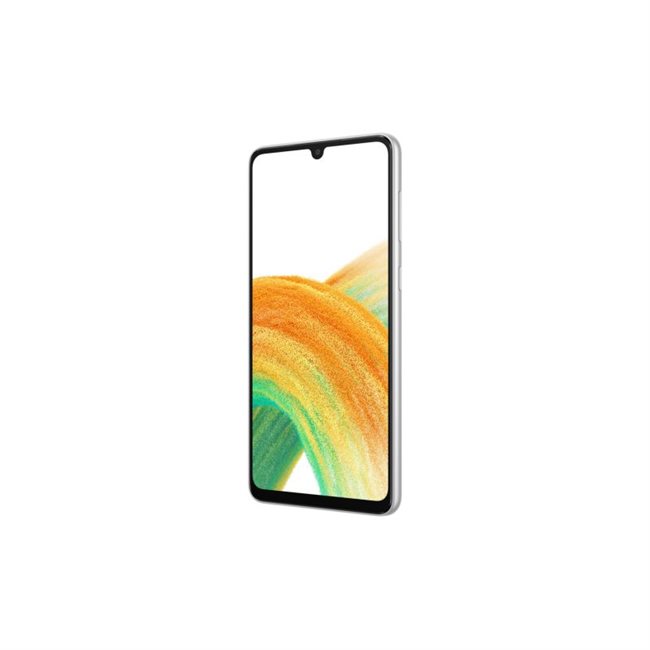 Samsung Galaxy A33 6GB RAM 128GB White 16,21cm 6,4Zoll 5G Dual-SIM microSD Samsung Galaxy A33 6GB RAM 128GB White 16,21cm 6,4Zoll 5G Dual-SIM microSD