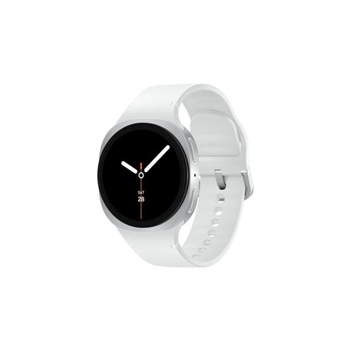 Samsung Galaxy Watch8 silber/weiß Größe: S/M 32GB NFC Bluetooth Wi-Fi 40mm