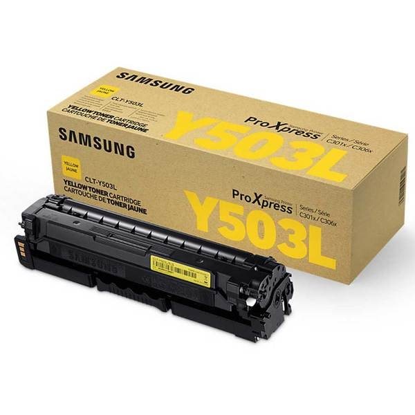 Samsung Original - Toner gelb - CLT-Y503L/ELS Samsung Original - Toner gelb - CLT-Y503L/ELS