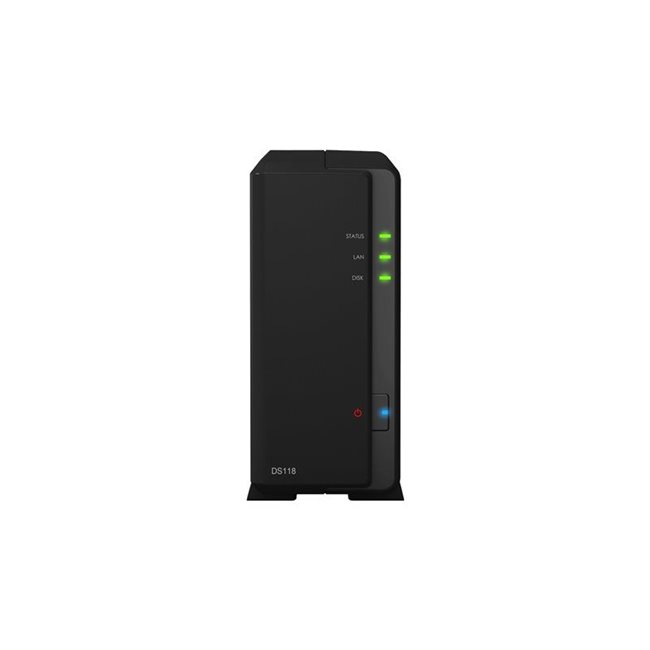 Synology DS118 2TB IronWolf NAS-Bundle inkl. 1x 2TB IronWolf NAS HDD