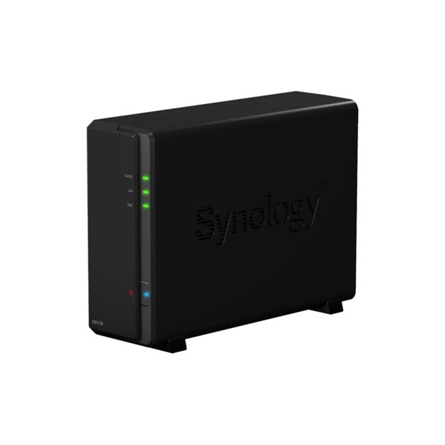 Synology DS118 4TB IronWolf NAS-Bundle inkl. 1x 4TB IronWolf NAS HDD