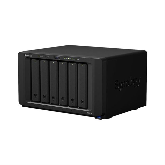 Synology DS1621+ NAS-Server 6 Schächte 72TB SATA 6GB/s HDD 12TB x 6 RAM 4GB