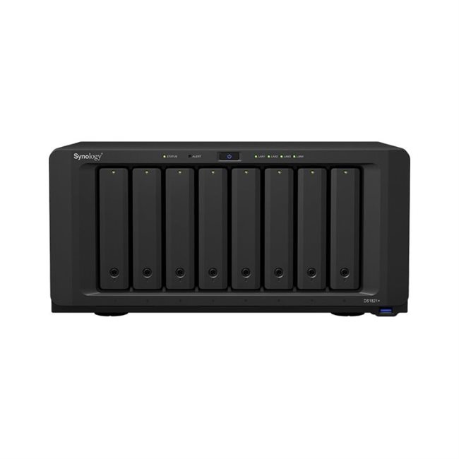 Synology DS1821+ NAS-Server 8 Schächte 64TB SATA 6GB/s / eSATA HDD 8TB x 8