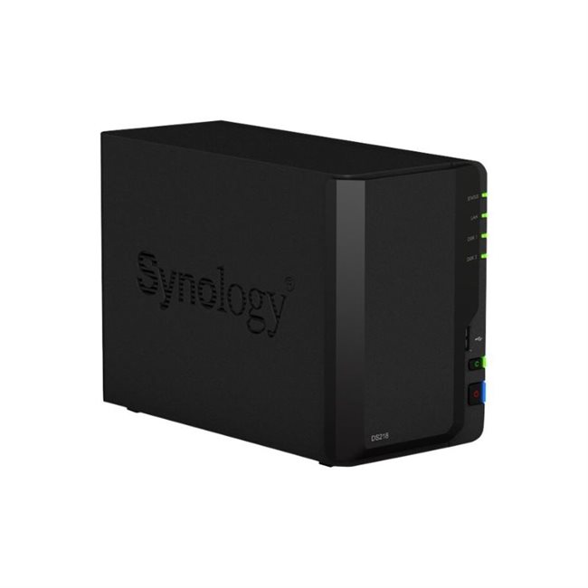 Synology DS218 6TB IronWolf NAS-Bundle Inkl. 2x 3TB Ironwolf NAS HDD