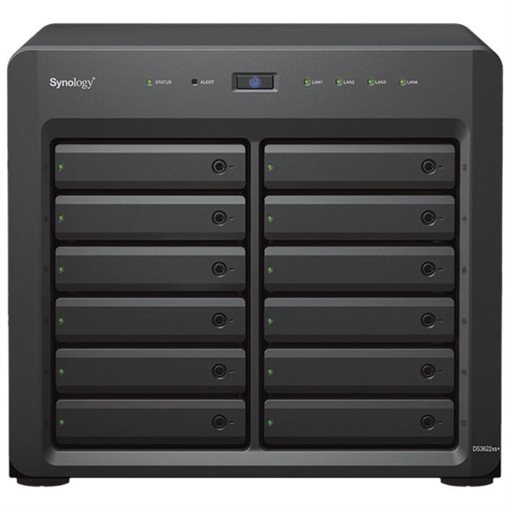Synology DS3622XS+ 12 Schächte NAS 8GB RAM 12x8TB HDD Synology