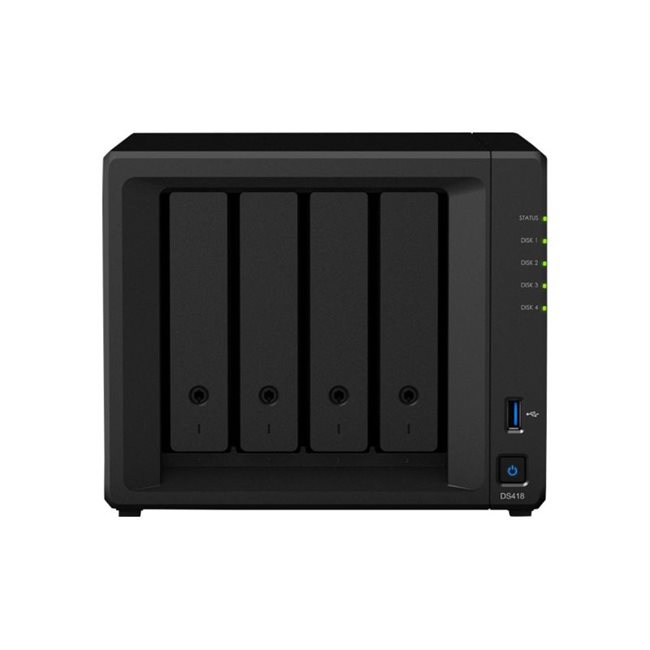 Synology DS418 24TB IronWolf NAS-Bundle inkl. 4x 6TB IronWolf NAS HDD