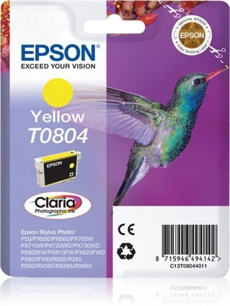 T0804 - gelb - Original - Blisterverpackung - Tint