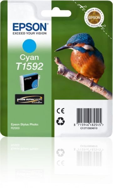 T1592 - cyan - original - blister packaging - ink