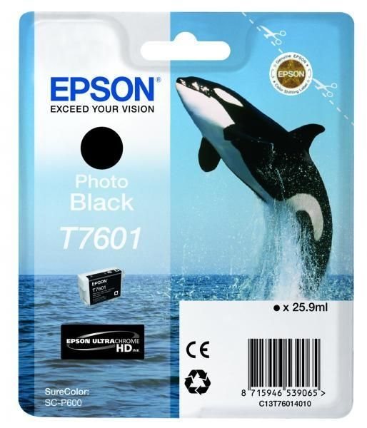 T7601 - Photo schwarz - Original - Blisterverpacku T7601 - Photo schwarz - Original - Blisterverpacku