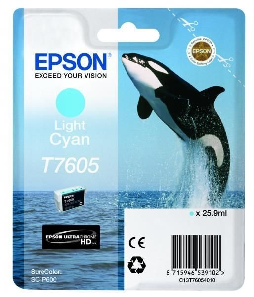 T7605 - Hell cyan - Original - Blisterverpackung - T7605 - Hell cyan - Original - Blisterverpackung -