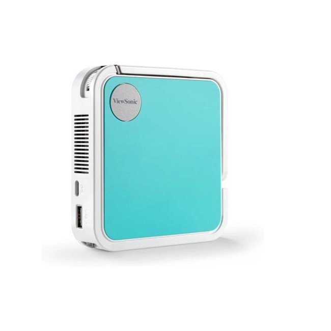 Viewsonic M1 mini + Projektor 50 ANSI-Lumen 854x480 WVGA 3D