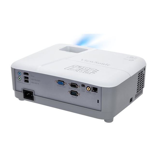 Viewsonic PG603W Projektor 3800 ANSI-Lumen 1280x800 WXGA 3D