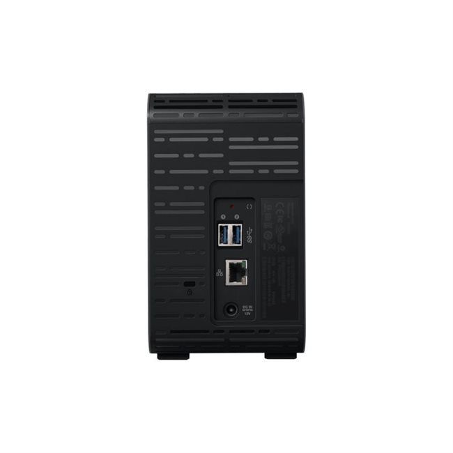 WD My Cloud EX2 Ultra WDBVBZ0060JCH 2 Schächte 6TB HDD 3TB x 2 RAID 0, 1