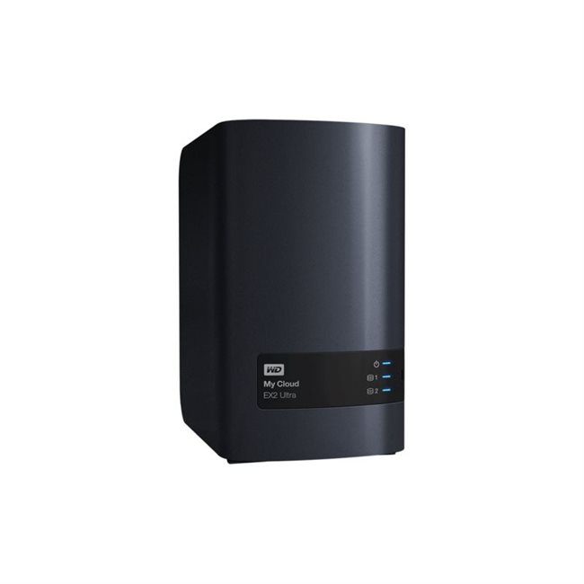 WD My Cloud EX2 Ultra WDBVBZ0280JCH 2 Schächte 28TB HDD 14TB x 2 RAID 0, 1