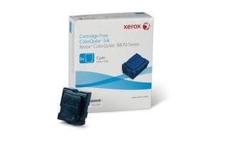 Xerox ColorStix cyan 6er Pack für CQ8870 Xerox ColorStix cyan 6er Pack für CQ8870