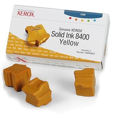 Xerox ColorStix für Phaser 8400, gelb, 108R00607 Xerox ColorStix für Phaser 8400, gelb, 108R00607