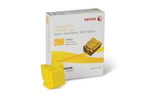 Xerox ColorStix yellow 6er Pack für CQ8870 Xerox ColorStix yellow 6er Pack für CQ8870