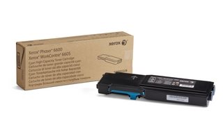 Xerox Original - HC Toner cyan - 106R02229 Xerox Original - HC Toner cyan - 106R02229