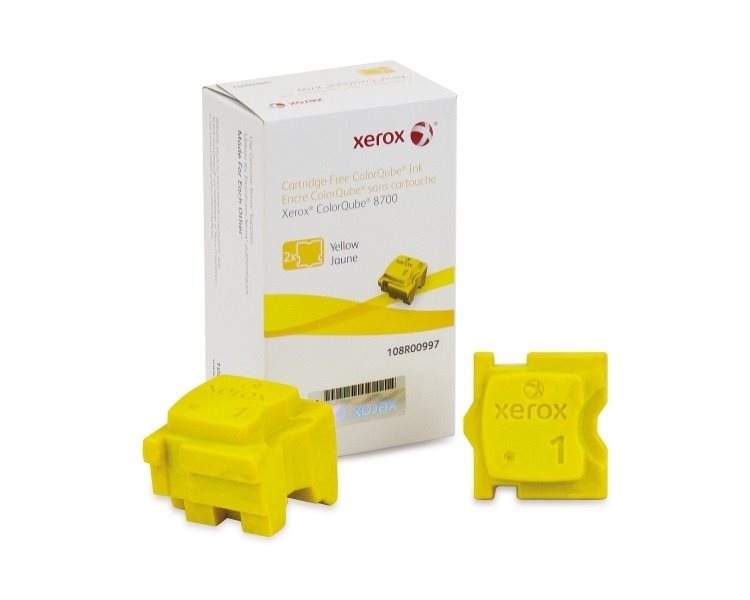 Xerox Original Tinte gelb - 2 Stück je 2.100 Seiten - 108R00997 Xerox Original Tinte gelb - 2 Stück je 2.100 Seiten - 108R00997