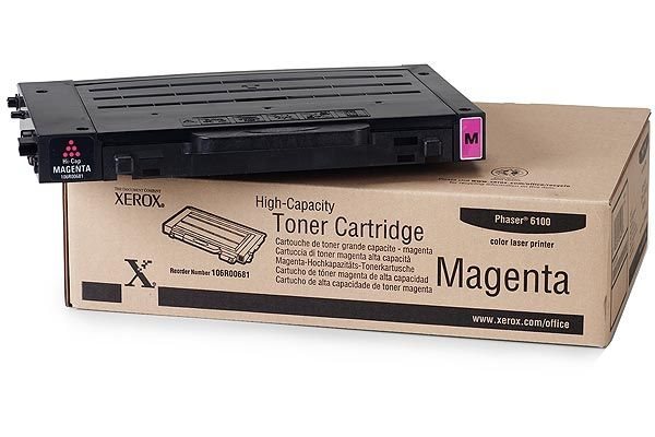 Xerox Toner für Phaser 6100BD/DN, Magenta Xerox Toner für Phaser 6100BD/DN, Magenta
