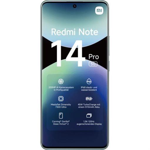 Xiaomi 14 MZB0IMOEU 8GB RAM 256GB Coral Green 16,9cm 6,67Zoll 5G
