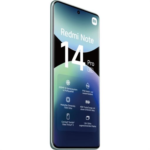 Xiaomi 14 MZB0IMOEU 8GB RAM 256GB Coral Green 16,9cm 6,67Zoll 5G