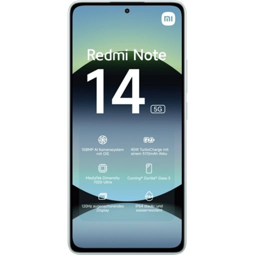 Xiaomi 14 MZB0IOEEU 8GB RAM 256GB Coral Green 16,9cm 6,67Zoll 5G