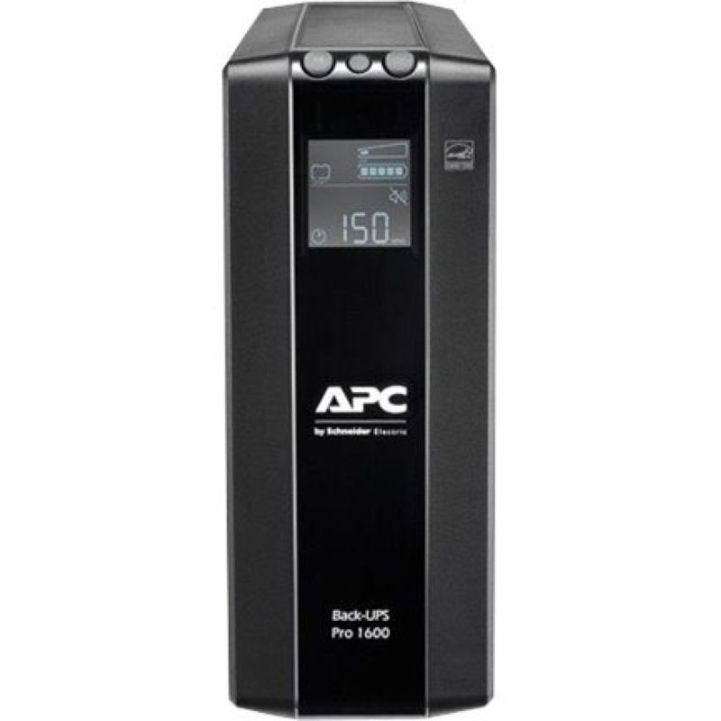 APC Back UPS Pro BR 1600 VA 8 Ausgänge AVR LCD-Schnittstelle BR1600MI