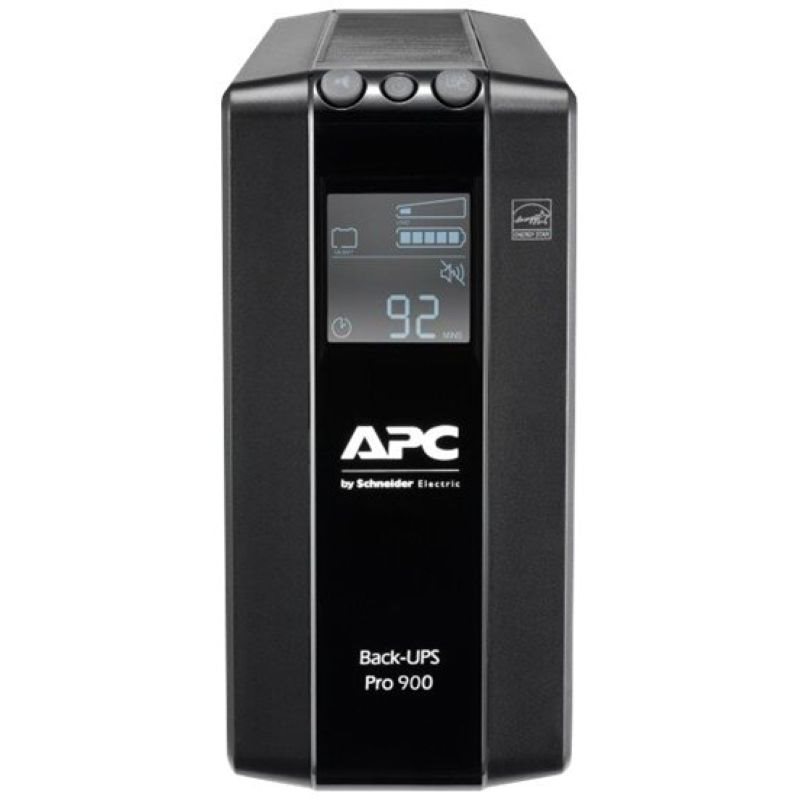 APC Back UPS Pro BR 900VA 6 Outlets LCD Interface Batterie 12V 9,4Ah