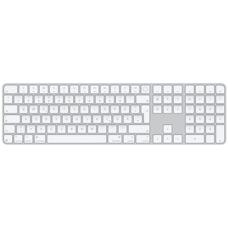 Apple Magic Keyboard mit Touch ID und Nummernblock Weiß